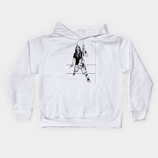 Guitar Men Kids Hoodie